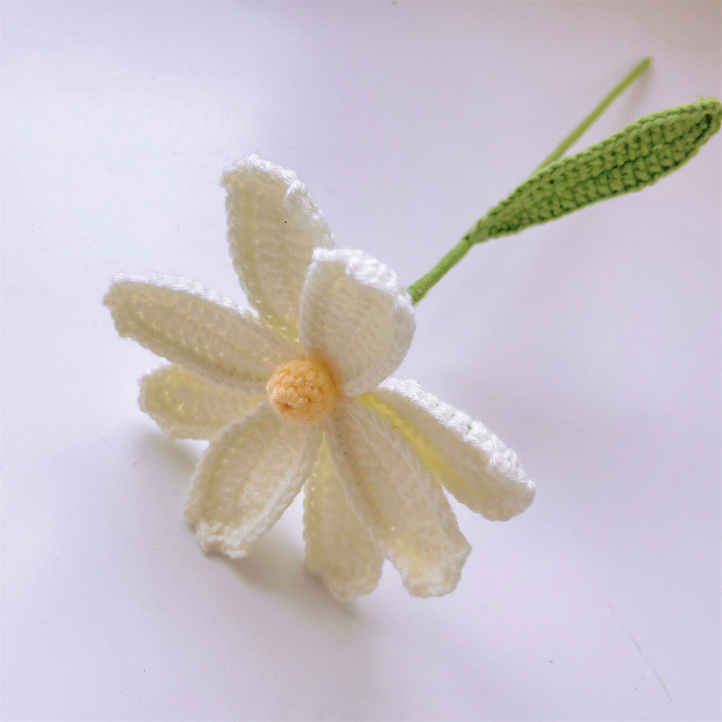 Handmade Crochet Cosmos Bipinnatus - Yarn Crafted, Home Decor, Gift Idea, Delicate and Charming, Symbolic Flower, Fall Decoration for Home