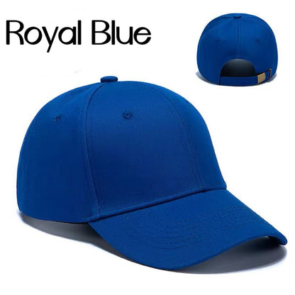 Customizable Cap - 15 Color Options, Breathable Fabric, Classic Curved Brim, Perfect for Embroidery with Numbers and Letters