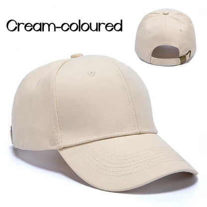 Customizable Cap - 15 Color Options, Breathable Fabric, Classic Curved Brim, Perfect for Embroidery with Numbers and Letters