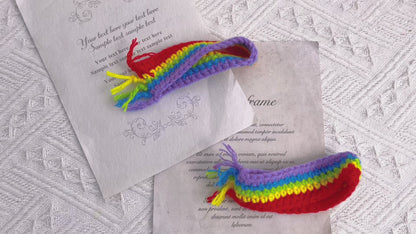 2Pcs LGBTQIA+ Rainbow Pride Crochet Bracelet fait à la main - Bracelet couple, Cadeau de fierté, Bracelet d’amitié pour hommes et femmes, Festival LGGT